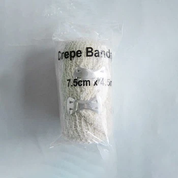rhwymyn crepe rhwymyn elastig meddygol ar gyfer trwsio