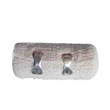 Rhwymyn crepe cotwm elastig tafladwy meddygol